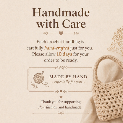 The Bloom Crochet Handbag